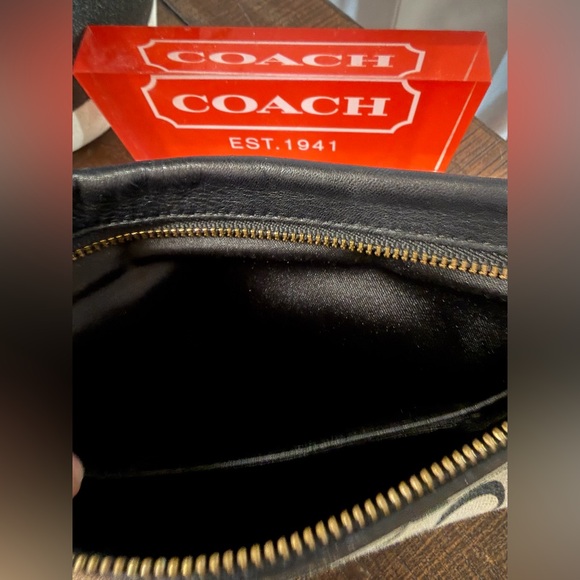 Coach Signature Canvas Wristlet/Clutch - Picture 7 of 9